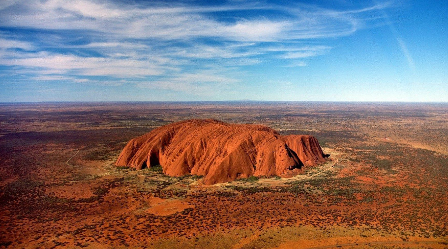 Background of Uluru, The Travel A World, thetravelaworld.com